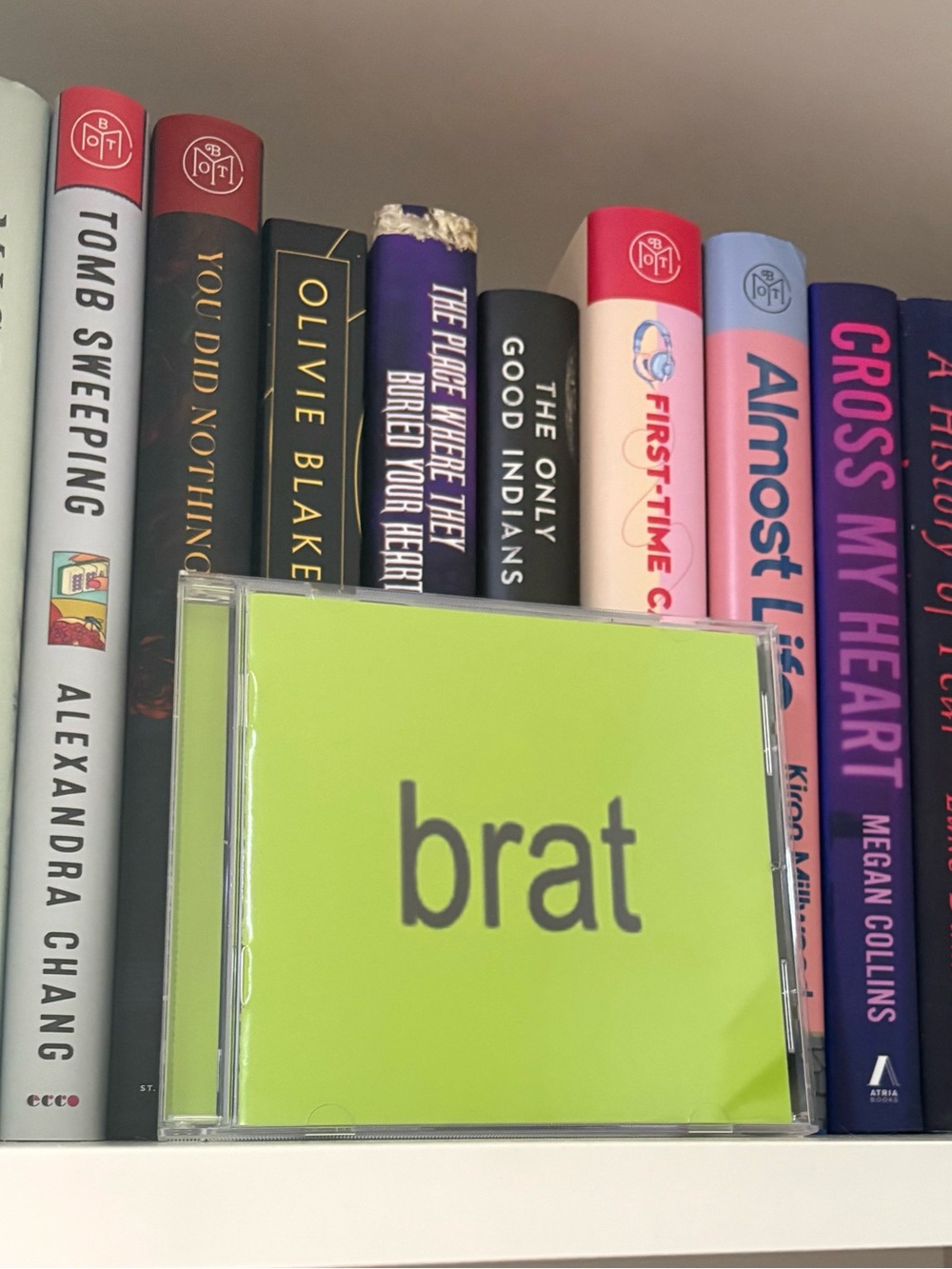 Brat Charli XCX CD in jewel case
